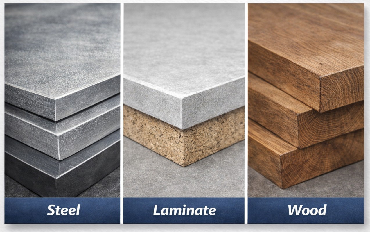 Retail Store Fixture Materials