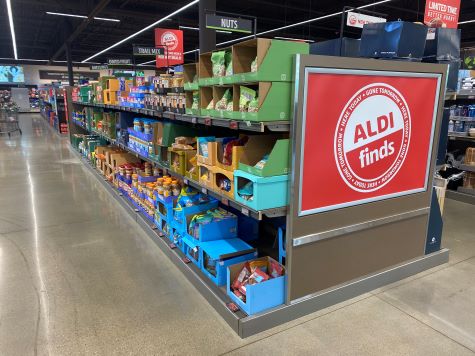 grocery store metal shelving